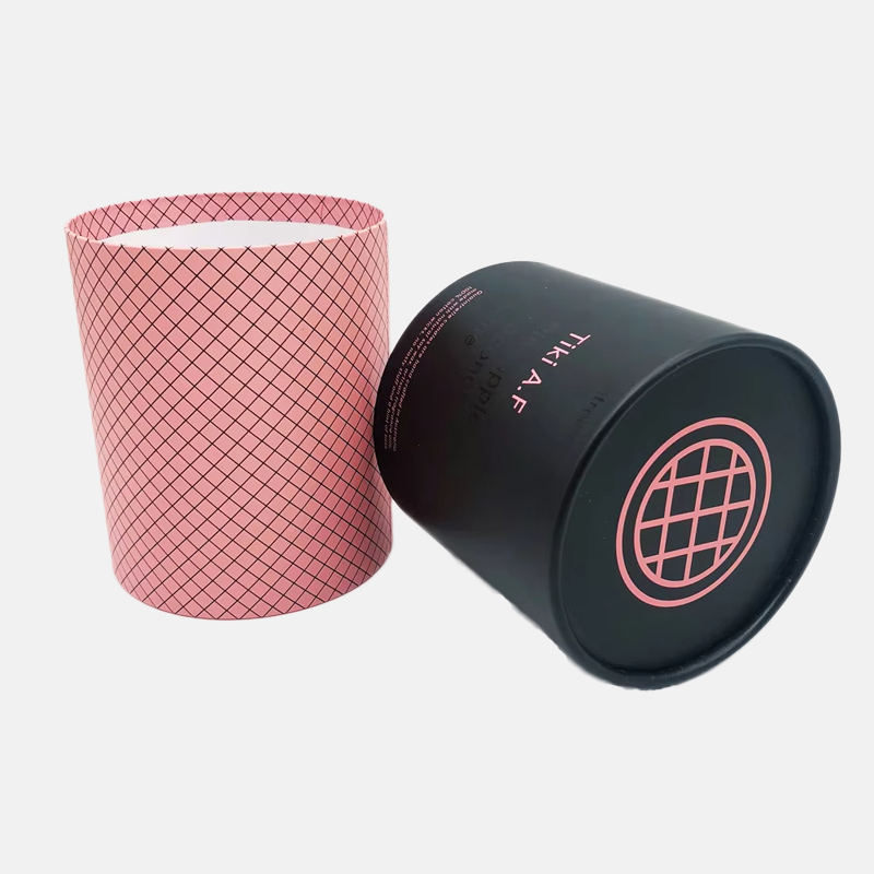 Partial UV Paper Tube Packaging Custom Wholesale